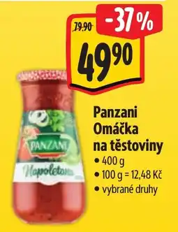 Albert Panzani Omáčka na těstoviny nabídka