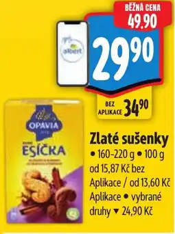Albert Opavia Zlaté sušenky nabídka