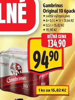Albert Gambrinus Original 10 nabídka