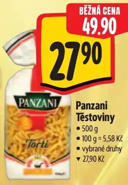 Albert Panzani Těstoviny nabídka