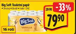 Albert Big Soft Toaletní papír nabídka