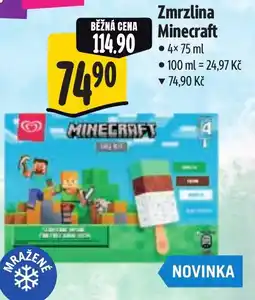 Albert Zmrzlina Minecraft nabídka