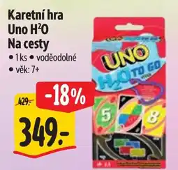 Albert Karetní hra Uno H²O Na cesty nabídka