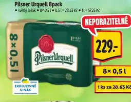 Albert Pilsner Urquell nabídka