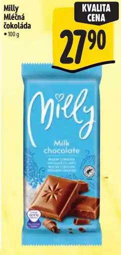 Albert Milly Mléčná čokoláda nabídka
