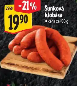Albert Sunková klobása nabídka