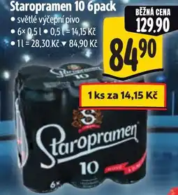 Albert Staropramen 10 nabídka