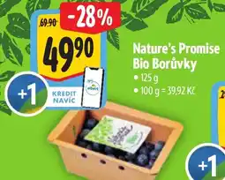 Albert Nature's Promise Bio Borůvky nabídka