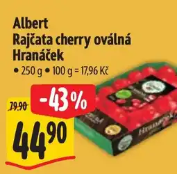 Albert Albert Rajčata cherry oválná Hranáček nabídka