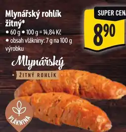 Albert Mlynářský rohlík žitný nabídka
