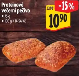 Albert Proteinové večerní pečivo nabídka