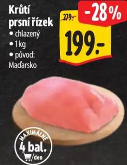 Albert Krůtí prsní řízek nabídka