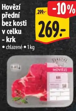 Albert Hovězí přední bez kosti v celku - krk nabídka