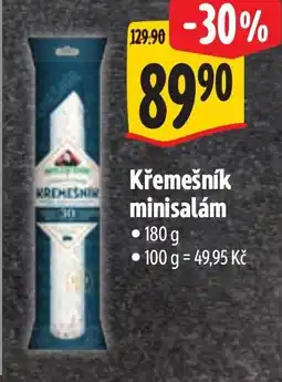 Albert Křemešník minisalám nabídka