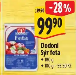 Albert Dodoni Sýr feta nabídka