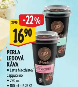 Albert Perla ledová káva nabídka