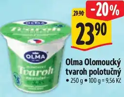 Albert Olma Olomoucký tvaroh polotučný nabídka