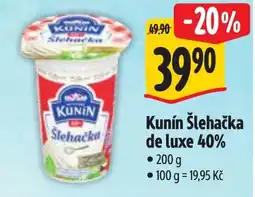 Albert Kunín Šlehačka de luxe 40% nabídka
