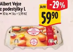 Albert Albert Vejce z podestýlky L nabídka