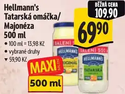 Albert Hellmann's Tatarská omáčka/ Majonéza nabídka