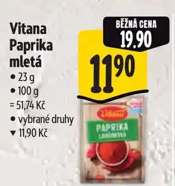 Albert Vitana Paprika Omletá nabídka