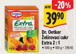 Albert Dr. Oetker Želírovací cukr Extra 2:1 nabídka