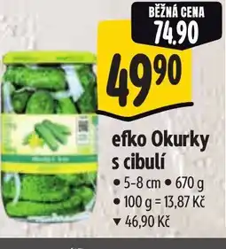 Albert Efko Okurky s cibulí nabídka