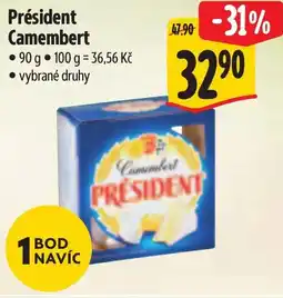 Albert Président Camembert nabídka