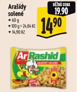 Albert Arašídy solené nabídka