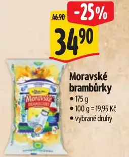Albert Moravské brambůrky nabídka