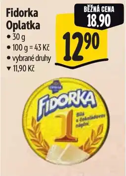 Albert Fidorka Oplatka nabídka
