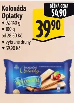 Albert Kolonáda Oplatky nabídka
