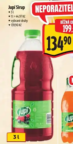 Albert Jupí Sirup nabídka