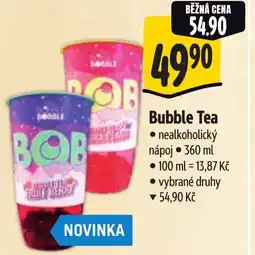 Albert Bubble Tea nabídka