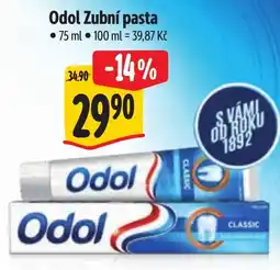 Albert Odol Zubní pasta nabídka