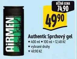 Albert Authentic Sprchový gel nabídka