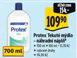 Albert Protex Tekuté mýdlo - náhradní náplň nabídka