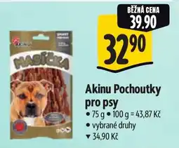 Albert Akinu Pochoutky pro psy nabídka