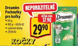 Albert Dreamies Pochoutky pro kočky nabídka