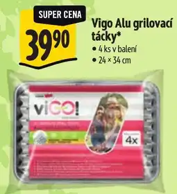Albert Vigo Alu grilovací tácky nabídka