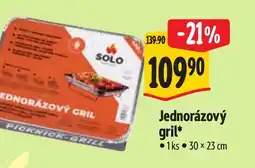 Albert Jednorázový gril nabídka