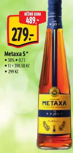 Albert Metaxa 5 nabídka