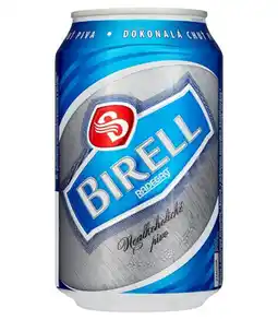 CBA Radegast Birell světlý, nealkoholické pivo (plechovka) 0.33l nabídka