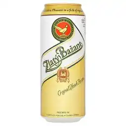CBA Zlatý Bažant Pivo ležák světlý 500ml nabídka