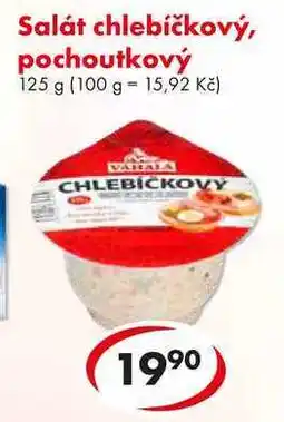 CBA Salát chlebíčkový, pochoutkový nabídka