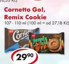 CBA Cornetto Go!, Remix Cookie nabídka