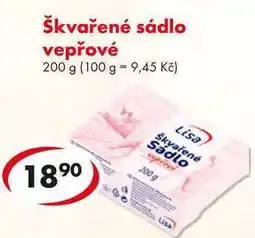 CBA Škvařené sádlo vepřové nabídka