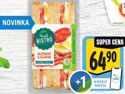 Albert Sendvič Vajíčkový & slanina nabídka