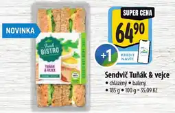 Albert Sendvič Tuňák & vejce nabídka