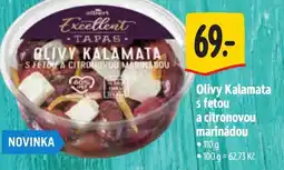 Albert Olivy Kalamata s fetou a citronovou marinádou nabídka